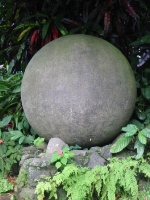 Reproducci&oacute;n de Esfera Precolombina de 1,50m. de di&aacute;metro